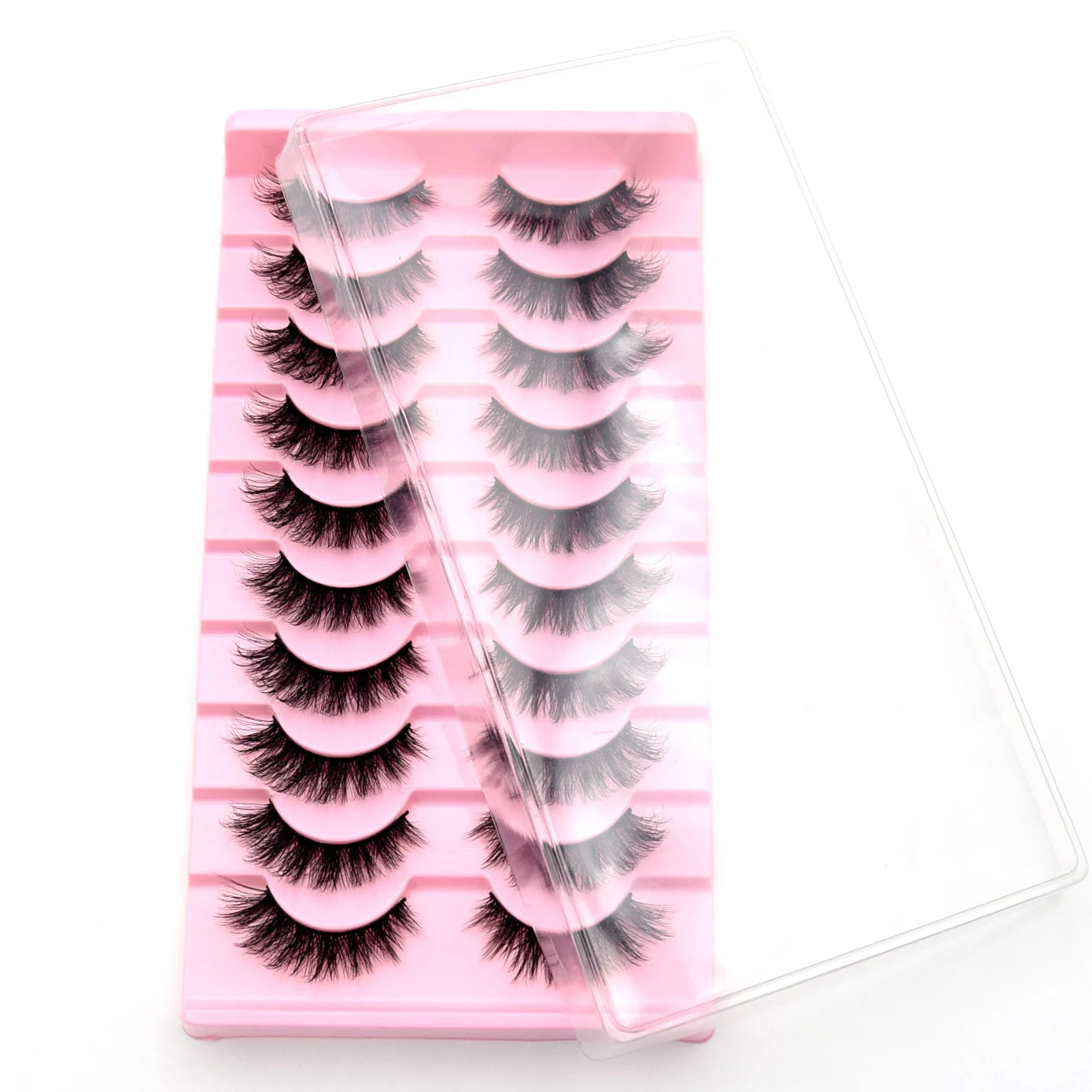 Visofree 3/10 Pairs Faux Mink Lashes Make Up Eyelashes Thick False Cils Natural Eyelash Extension Hand Made Fake Eyelashes Q03