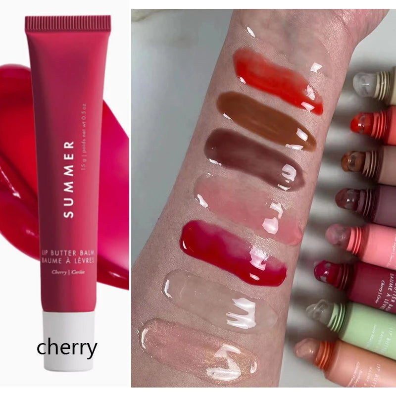 Summer Dreamy Lip Oil – Lang anhaltender Feuchtigkeitsspender, Lippen-Glanz, Feuchtigkeitsspendend und Nährend, Traumhafter Lippenbalsam, Beauty