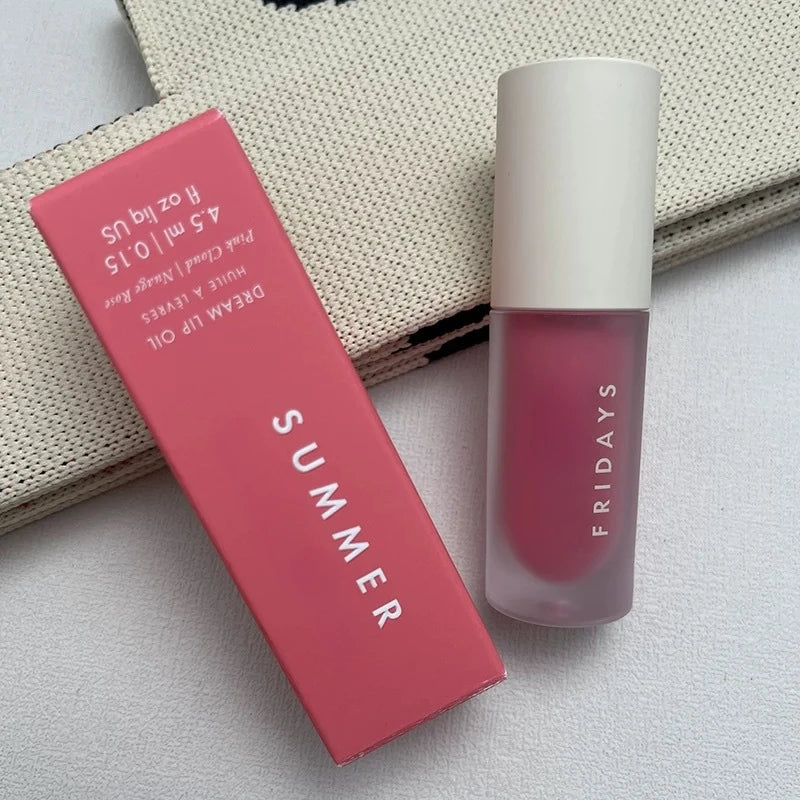 Summer Dreamy Lip Oil – Lang anhaltender Feuchtigkeitsspender, Lippen-Glanz, Feuchtigkeitsspendend und Nährend, Traumhafter Lippenbalsam, Beauty