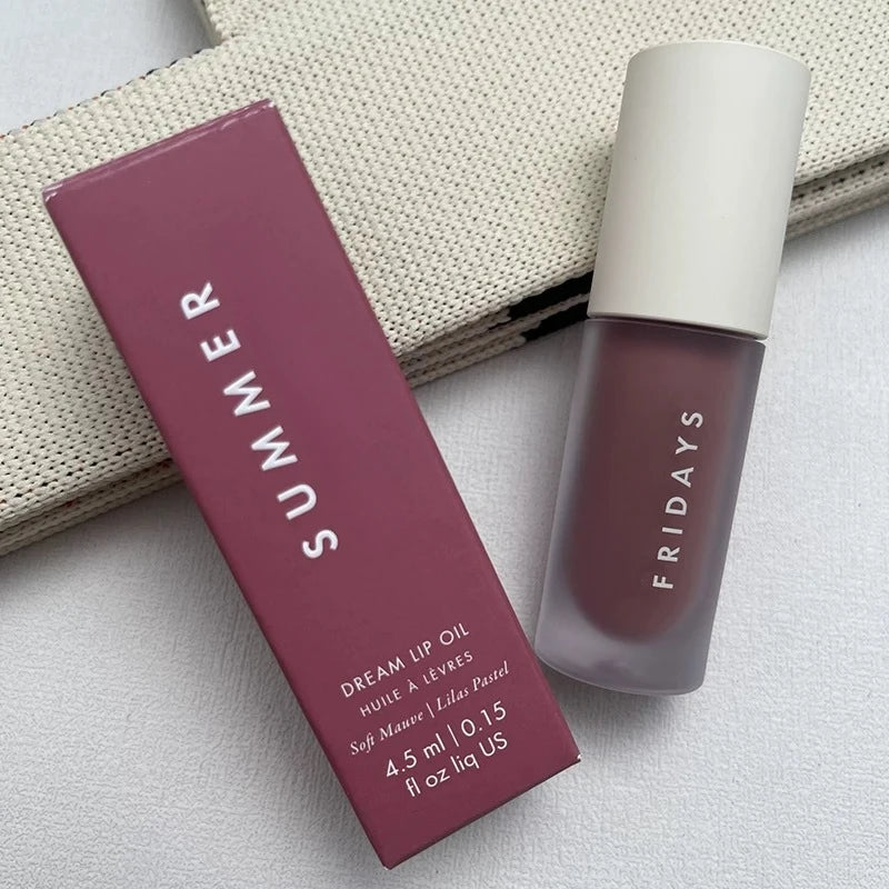 Summer Dreamy Lip Oil – Lang anhaltender Feuchtigkeitsspender, Lippen-Glanz, Feuchtigkeitsspendend und Nährend, Traumhafter Lippenbalsam, Beauty