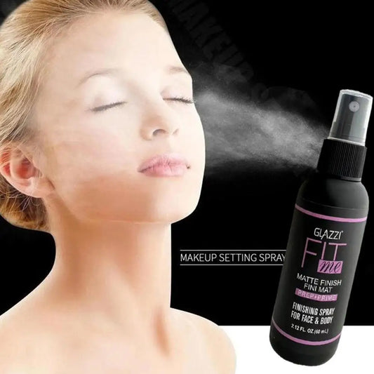 60 ml Make-up Setting Spray Langanhaltendes Make-up Feuchtigkeitsspendende Gesichtsflüssigkeit Matte Finish Setting Spray Öl-Kontrolle Kosmetik