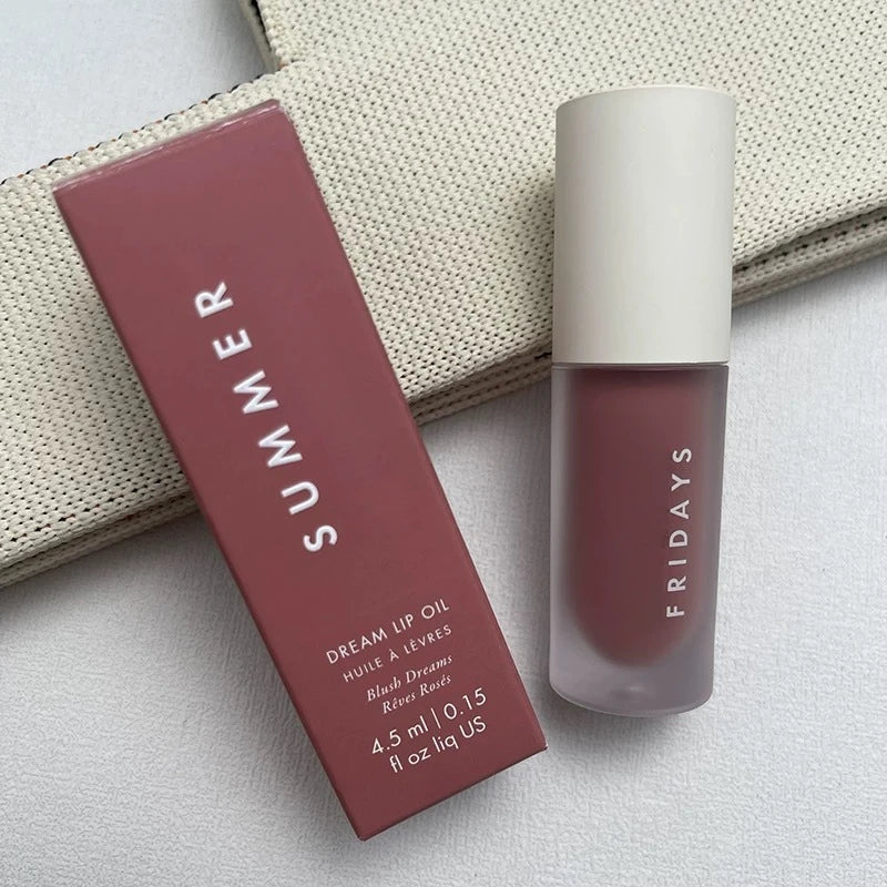 Summer Dreamy Lip Oil – Lang anhaltender Feuchtigkeitsspender, Lippen-Glanz, Feuchtigkeitsspendend und Nährend, Traumhafter Lippenbalsam, Beauty