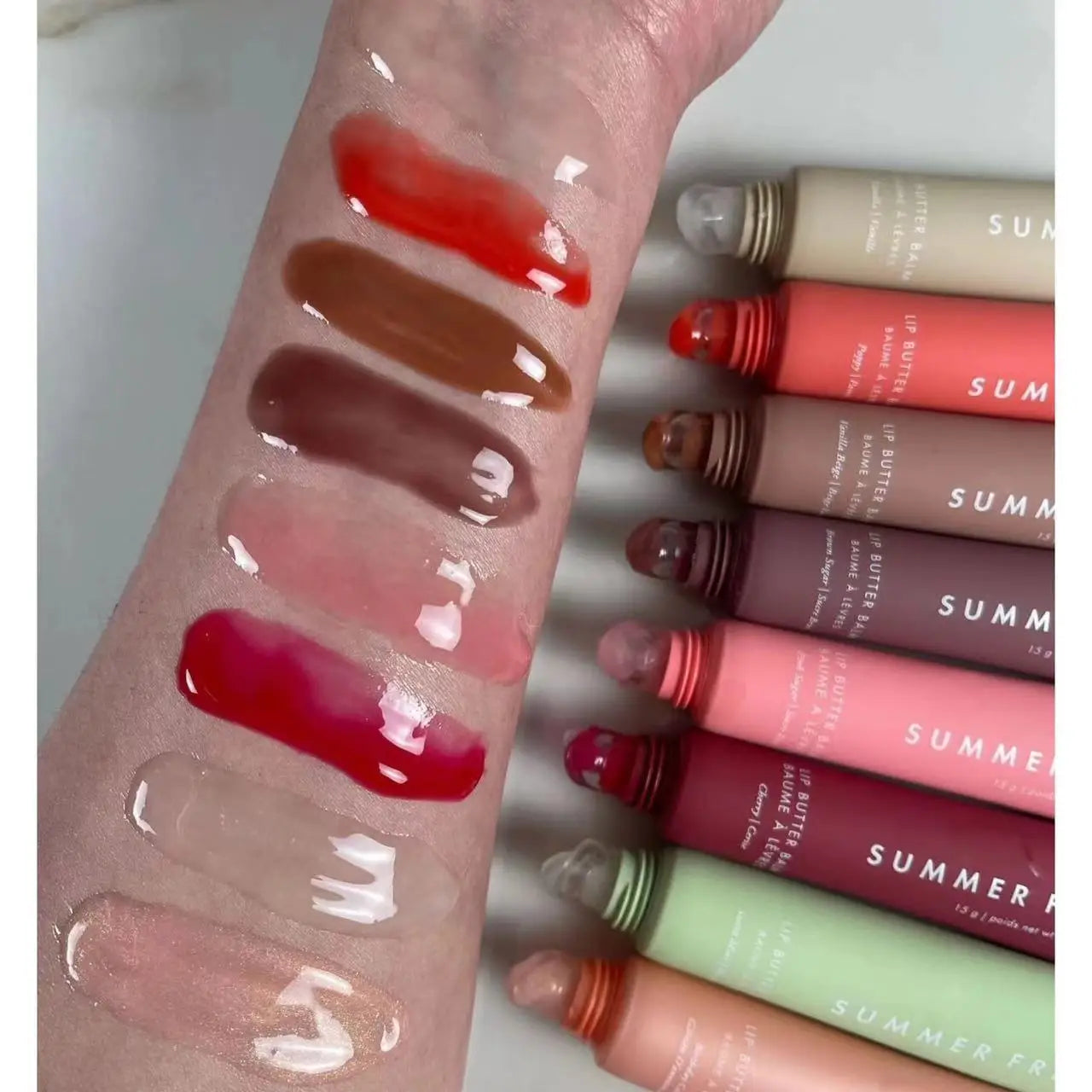 Summer Dreamy Lip Oil – Lang anhaltender Feuchtigkeitsspender, Lippen-Glanz, Feuchtigkeitsspendend und Nährend, Traumhafter Lippenbalsam, Beauty